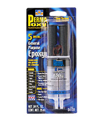 84101 Клей эпоксидный многофункц.(шприц) 25мл.(5мин)