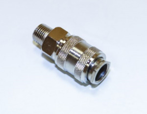 Быстросъем (мама) Pegas автомат.наружная резьба 1/4", 3203