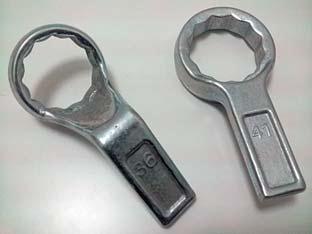 Ключ накидной односторонний (плюха) 41 мм