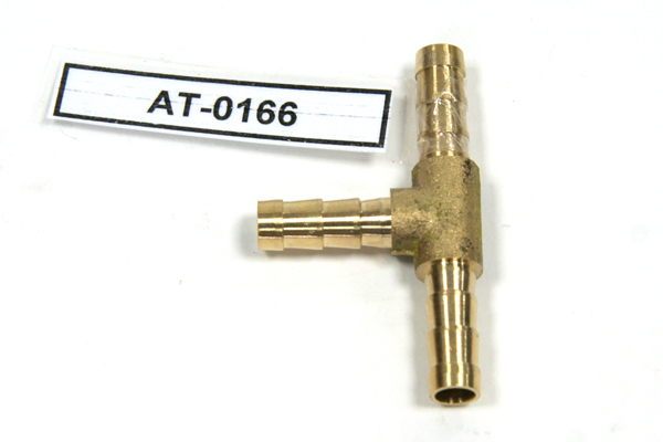 Наконечник переходник прямой Т-образный D6мм АТ-0166