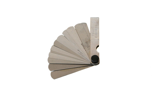 Щупы измерительные ИЗМЕРИТ, набор № 2/75мм/17 листов (0,02-0,5 мм)