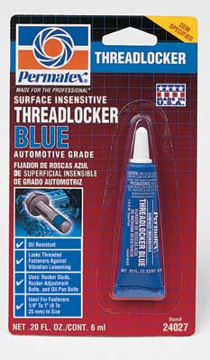 24027 Фиксатор-герметик резьбы для замасленных поверх.синий 6мл 24027 Фиксатор-герметик резьбы для замасленных поверх.синий 6мл