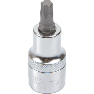 Головка торцевая с вставкой torx 1/2" T40, H4T040