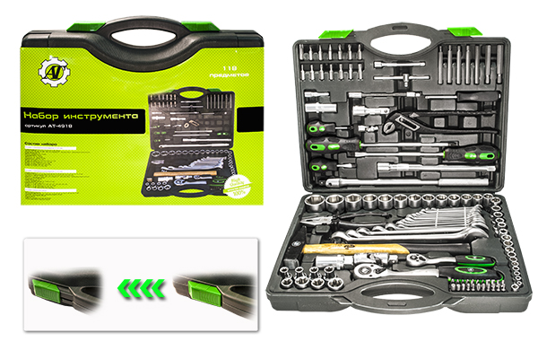 АТ 4918 Набор инстр. 118пред.