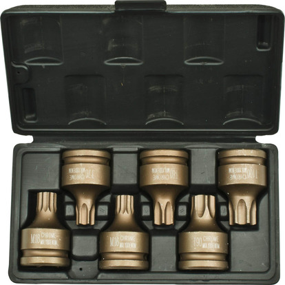ASA-80009 Набор ударных головок 3/4 ASA-80009 Набор ударных головок 3/4