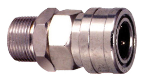 Пневморазъём металлический высокой пропускной способности 1/2" внеш. резьба, N40SML