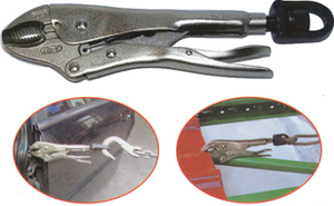 Ручные тиски струбцина 262,5мм с повортным ушком, ATG-6253