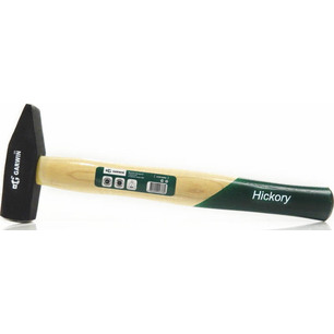 Молоток слесарный с рукояткой из дерева гикори 300 г, GHW-00300
