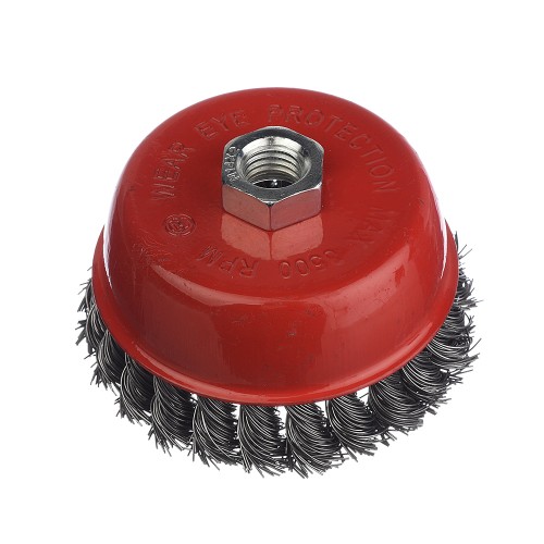 12200-125 ЩЕТКА ДЛЯ УШМ,(черная) 125 ММ, М14, КРУЧЕНАЯ 12200-125 12200-125 ЩЕТКА ДЛЯ УШМ,(черная) 125 ММ, М14, КРУЧЕНАЯ 12200-125