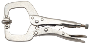 Ручные тиски струбцина С-образные с шарнирными губками 275мм