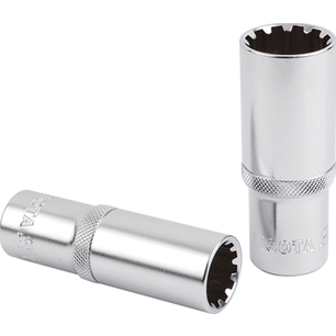 P2009L Головка торцевая глубокая spline 1/4