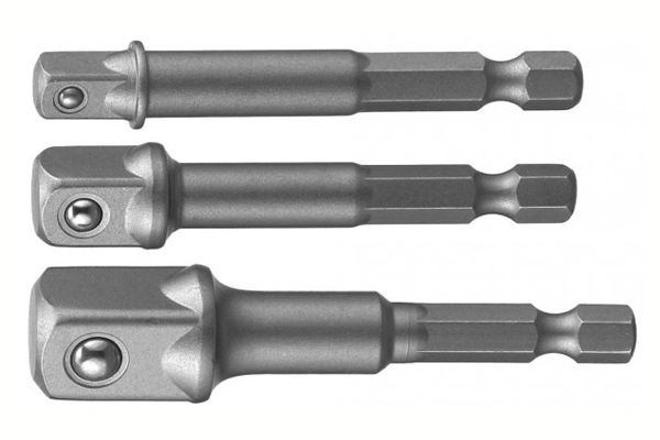 АТ54321 (АТ-4321)  Набор адаптеров 3пр. L=65мм Е 1/4                 АТ54321 (АТ-4321)  Набор адаптеров 3пр. L=65мм Е 1/4