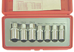 Набор шпильковертов 5-14мм, 7 предметов, ATF-5064