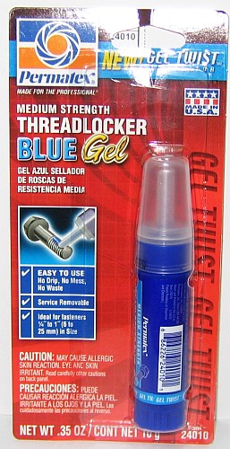 24010 Фиксатор резьбы средн.прочности(синий) гель  24010 Фиксатор резьбы средн.прочности(синий) гель