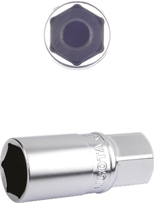 Головка свечная магнитная 21мм 1/2