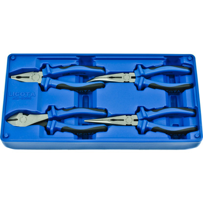 ACK-B3010 Набор шарнирно-губцевого инструмента, 4пр., в ложементе-кейсе