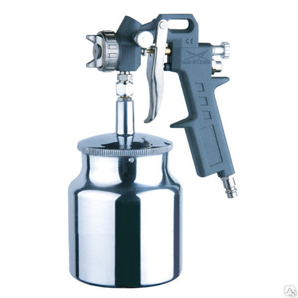 162С 1,5 Краскорасп. пневм. с нижн. алюм. бачком 750 ml (соп.1,5)  