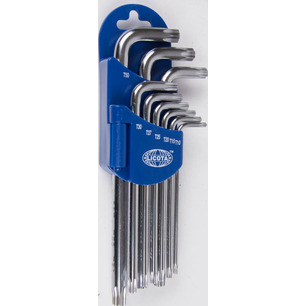 Набор торксов угловых экстрадлинных 9 предметовT10-T50, 2TX30091DPM