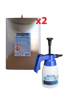 Набор Очиститель торм. системы RAVENOL Bremsenreiniger (10л)*2 +Насос-распылитель ручной Набор Очиститель торм. системы RAVENOL Bremsenreiniger (10л)*2 +Насос-распылитель ручной