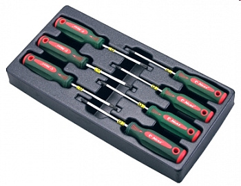 Ложемент отвертки TORX с отверстием,7шт, TT-18 Ложемент отвертки TORX с отверстием,7шт, TT-18
