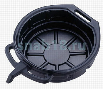 Ванна маслосборная со сливным носиком 15л., AT40380