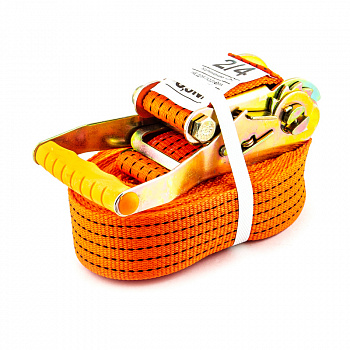 Кольцевой ремень крепления груза ТОП АВТО, ширина ленты 50мм, 2000/4000кг,10м механизм 135, КРК25010М