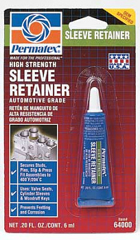 Компаунд для монтажа гильз и цилиндр. деталей, термостойкий 6мл., 64000