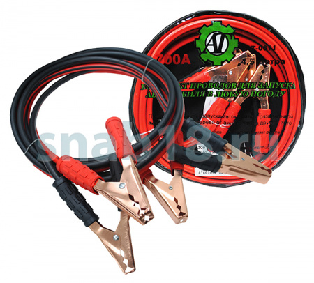 Провод прикуривателя "АТ" 600А/5,0м, AT38606