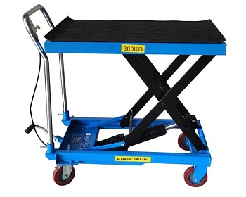 Тележка гидравлическая платформенная 300кг, TLF-30