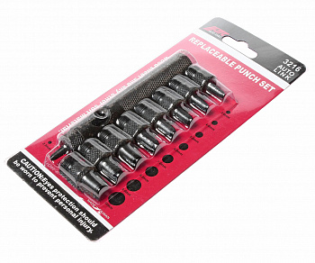 Просечка универсальная 2-10мм 9шт. набор JTC, JTC-3216