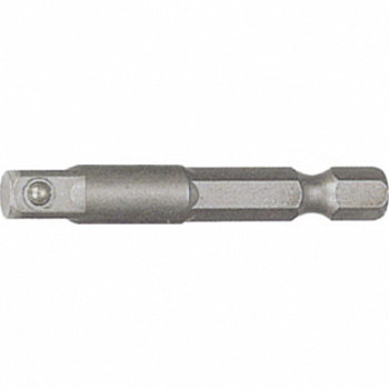 Адаптер с шестигр. 1/4" на квадрат 1/4" 150мм, BAD12150