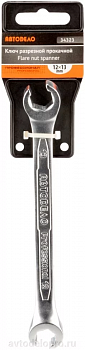 ключ разрезной (прокачной) 10*11 АвтоDело PRO (), 34301