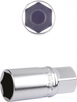 Головка свечная LICOTA 16мм 1/2", ASP-A1216