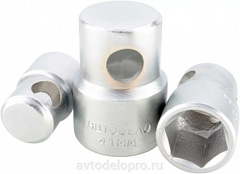 головка торцевая высокая *19 (под вороток) (АвтоDело), 40219