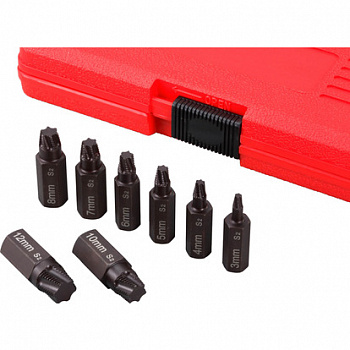 Набор экстракторов для болтов Torx, 8 предметов, ATF-6200