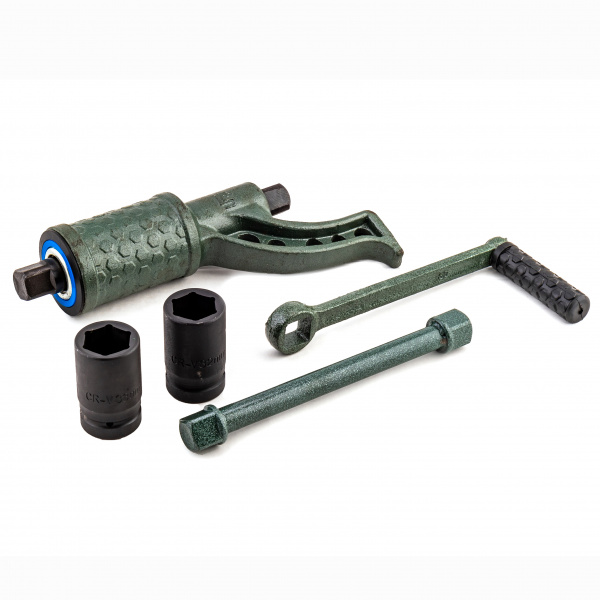 LW-260BE/7S Гайковерт (усилитель крутящего момента) 260 мм, на подшипниках, с удлинителем, с 7 голов