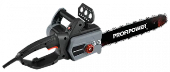 Сетевая пила цепная PROFIPOWER EC-2200, 16", 2200 Вт, с механической подачей масла, T0030 Сетевая пила цепная PROFIPOWER EC-2200, 16", 2200 Вт, с механической подачей масла, T0030