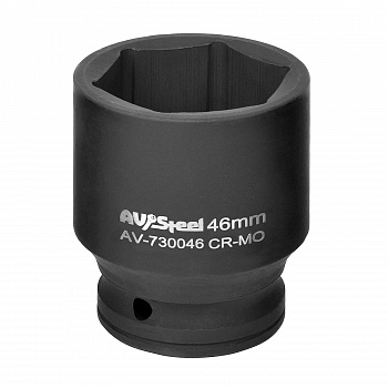Головка ударная 3/4" шестигранная 46мм "AV Steel", AV-730046 Головка ударная 3/4" шестигранная 46мм "AV Steel", AV-730046
