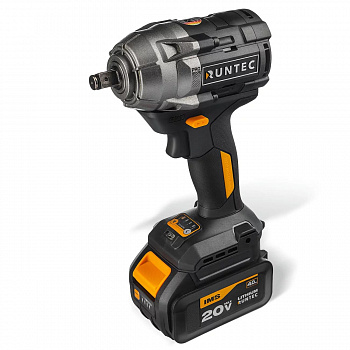 Гайковерт ударный аккумуляторный RUNTEC PRO 1/2", 20В, 2*4Ач, 750Нм, RT-IW750