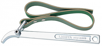 Съемник масляных фильтров ременной профессиональный 25-160мм, ATA-0265