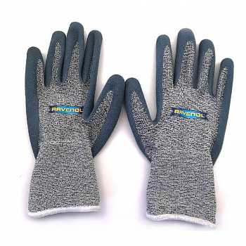 Перчатки резиновые RAVENOL (серые), 1520225-001-02-OS
