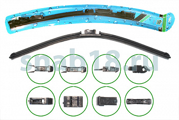 Щетка с/о бескаркасная 24"-600 мм (для коммерческих грузовых а/м), AT09422
