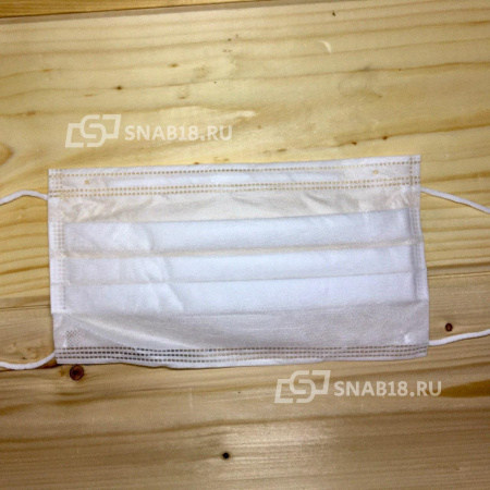 Маска защитная разовая, 000817