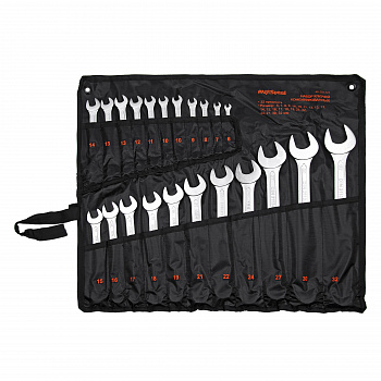 Набор ключей комбинированных 6-32мм "AV Steel" 22 предм. в сумке, AV-031222