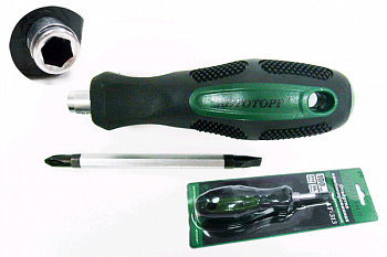 Отвертка комб.50мм (PH2-SL6), AT52312