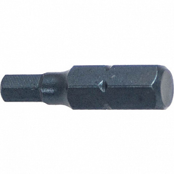 Бита усиленная 1/4" шестигранная Н6 25 мм, S3HE102560
