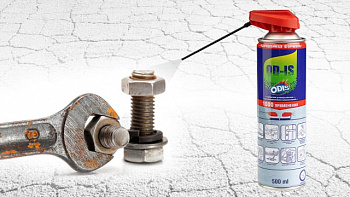 Антикоррозийная смазка-спрей ODIS/De-Rust and Lubricating  OD-IS (акция) 650мл., DS4500А
