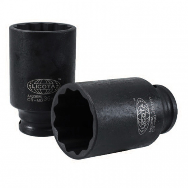 A4212WL Головка торцевая ударная глубокая 1/2