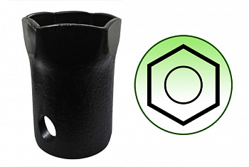 Ключ ступицы 52мм (6-и гранный, торцевой, трубчатый, Volvo), AT46661 Ключ ступицы 52мм (6-и гранный, торцевой, трубчатый, Volvo), AT46661