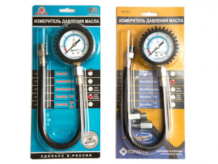 Измеритель давления масла ТОП АВТО "МаслоМер Плюс" (ГАЗ УАЗ ЗИЛ), 12241